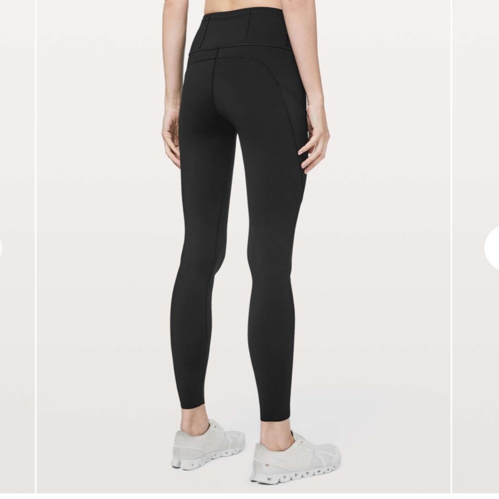 lululemon Fast & Free 28” Black Leggings - Picture 2 of 16